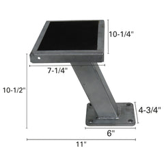 Extreme Max 3006.6805 Galvanized Trailer Tongue Step - Single