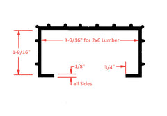 Gatorbak GB350EP-B-12-KT E-Plus Full-Synthetic Bunk Cover for 2x4 Bunks - 12', Black