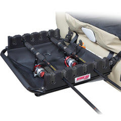 Extreme Max 3006.8641 Fishing Rod Basket with 6-Rod Holder for Inflatable Boats, Pontoons and Tubes