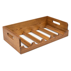 Whitecap 60239 Teak Five Wine Bottle Holder/ Tray