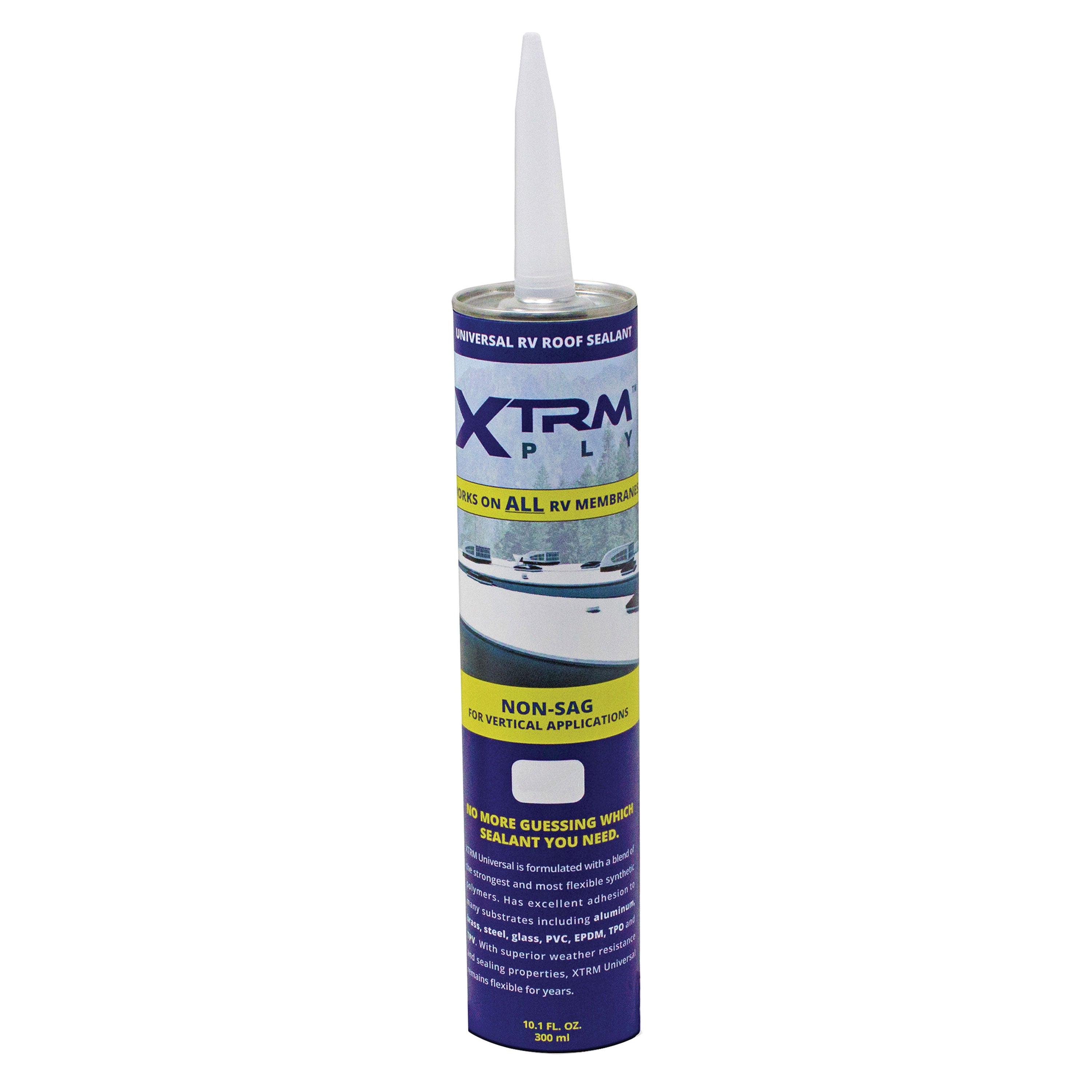 LaSalle Bristol 270341437B XTRM Universal Non-Sag Sealant - 10 oz., White