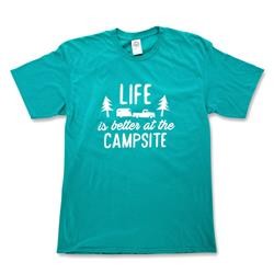 Camco 53219 T-Shirt Teal Large