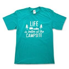 Camco 53217 T-Shirt Teal Small