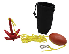 Extreme Max 3006.6782 BoatTector Complete Grapnel Anchor Kit for Paddleboard, SUP, Small Kayaks, Inflatables, and Other Lightweight Water Toys - 1.5 lbs.