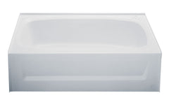 Kinro Composites 209902 Tub, RH with Apron - 27" x 54", White