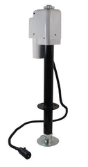 Quick Products JQ-3500W-7P Power A-Frame Electric Tongue Jack with 7-Way Plug - 3,650 lbs. Lift Capacity, White