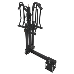 Stromberg Carlson BC-202BA 2-Bike Platform Style Hitch Mount Foldable Bike Rack with Bumper Adapter for 2" Hitch or RV Bumper