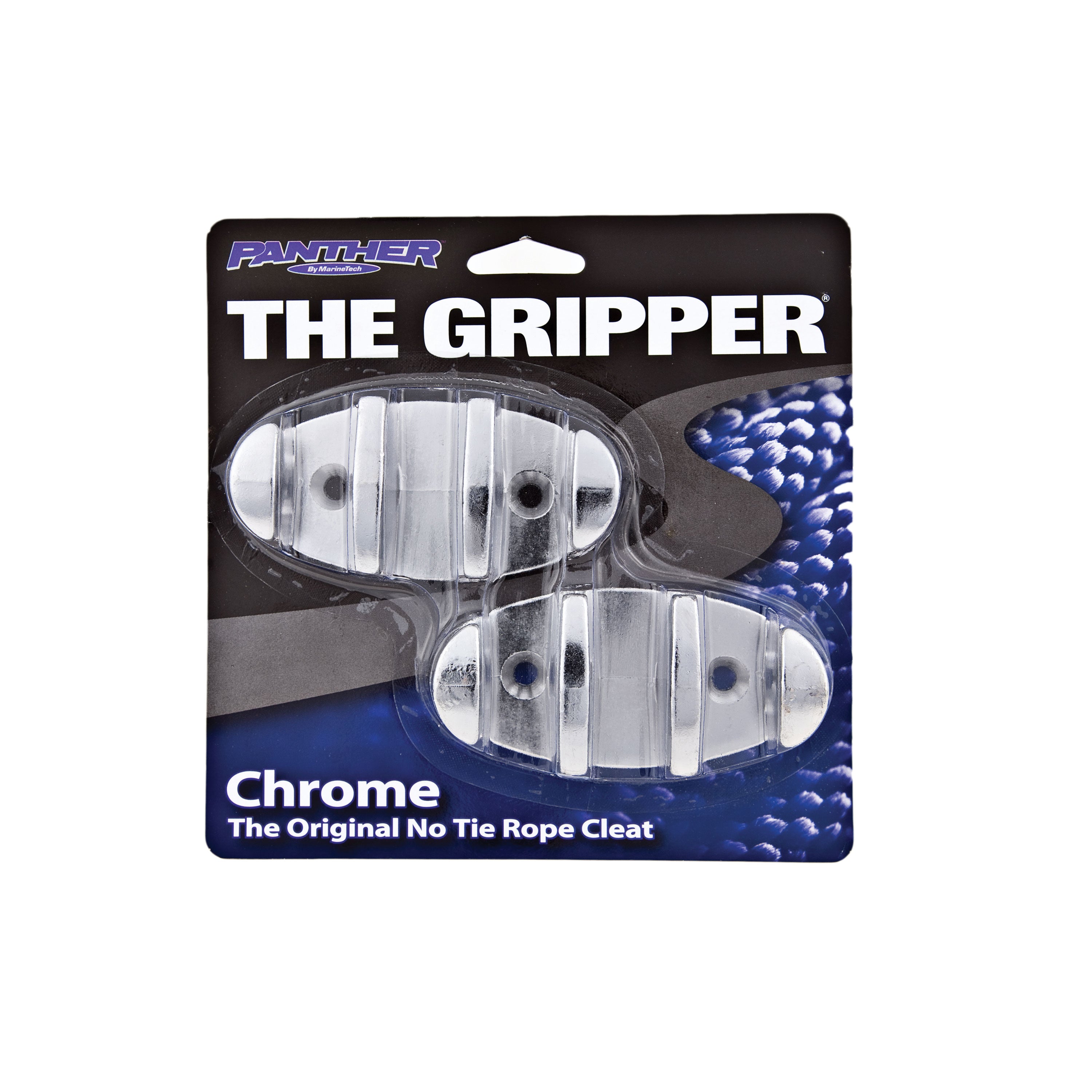 Panther 558200 3" Chrome Gripper Rope Cleats