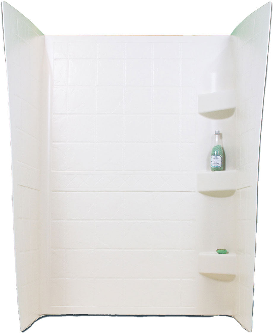 Specialty Recreation SW2436W Shower Wall - 24" x 36" x 66", White