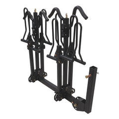 Stromberg Carlson BC-204 4-Bike Platform Style Hitch Mount Foldable Bike Rack for Cars, SUV's, Trucks with 2" Hitch