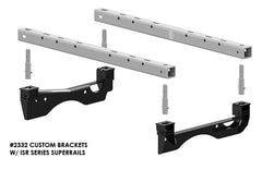 PullRite 2332 ISR Series 20K SuperRail Custom Mounting Kit for 2017-2019 Ford F250 & F350 Trucks with Aluminum Bed