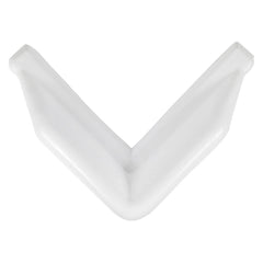 Extreme Max 3006.7742 BoatTector Vinyl 90° Dock Corner Bumper - White