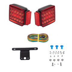 Wesbar 283500 LED Over 80" Submersible Combination Taillight Kit with 25' Wiring Harness