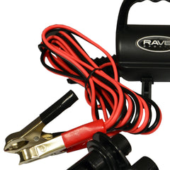 RAVE Sports 02344 12V High Pressure Inflator/Deflator with Alligator Clips