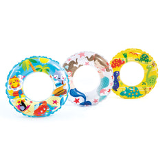 Intex 59242EP Ocean Reef Transparent Rings - Assorted Colors