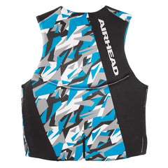 Airhead 15002-11-B-BL Camo Cool Neolite Kwik-Dry Men's Life Vest - X-Large