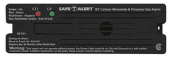 Safe-T-Alert by MTI Industries 35-741-BL Dual LP/CO Alarm - 12V, 35 Series Surface Mount, Black