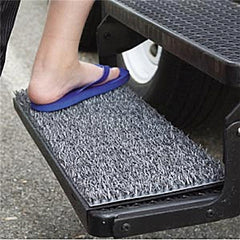 Safety Step SA11-00 Sand Away Step Rug Charcoal - Large, 11â€³ x 22â€³