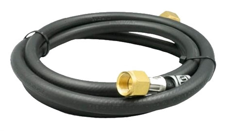 72" LP Gas High Pressure Hose -1/4" I.D., 3/8" FPT x 3/8" Female Flare swivel (Hang Tagged)