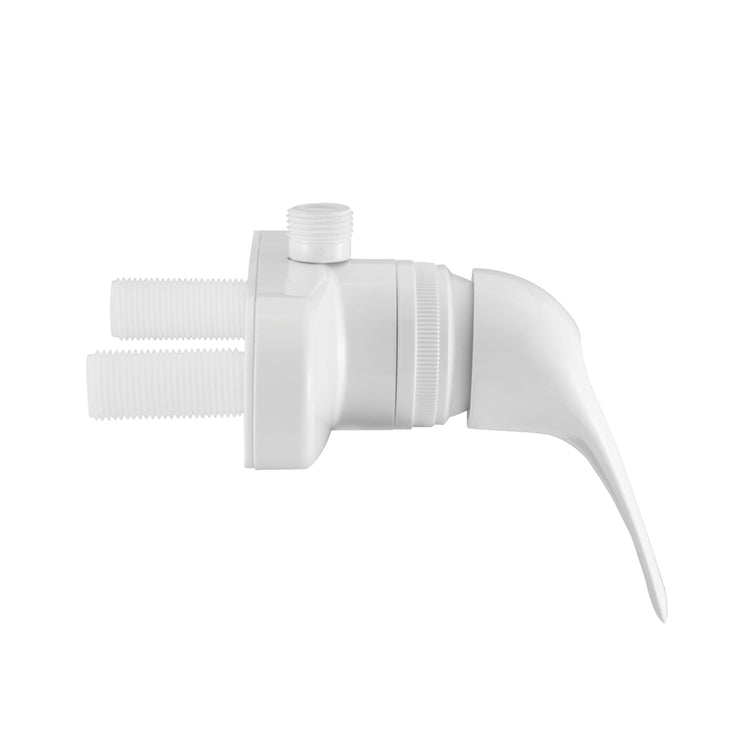 Dura Faucet Single Lever RV Shower Faucet - White