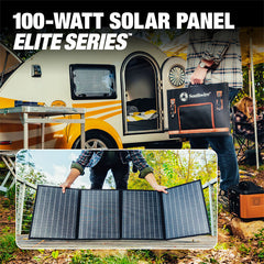 Southwire 53252K Elite 500 Series Portable Power Station with Solar Panel Bundle