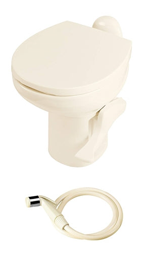 Thetford 42064 Aqua-Magic Style II Toilet with Water Saver - High, Bone