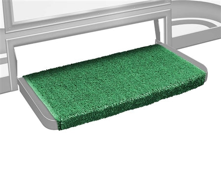 Prest-O-Fit 2-0070 Wraparound+Plus RV Step Rug - 20", Green