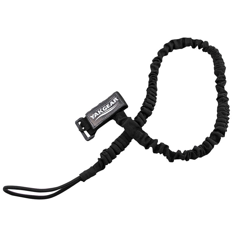 YakGear BPL36B-H Baja Paddle Leash - 36", Black