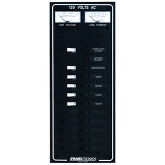 Paneltronics Standard AC 10 Position Breaker Panel & Main w/LED