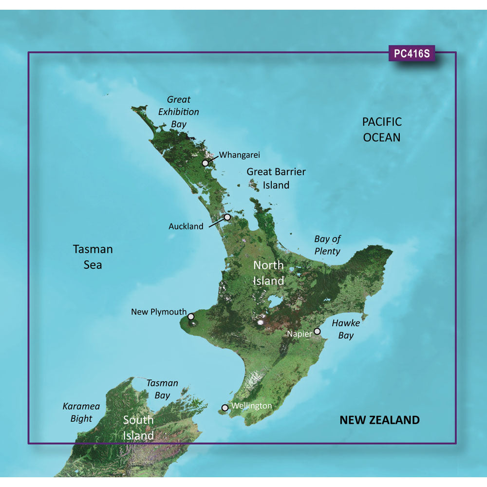 Garmin BlueChart&reg; g3 Vision&reg; HD - VPC416S - New Zealand North - microSD&trade;/SD&trade;