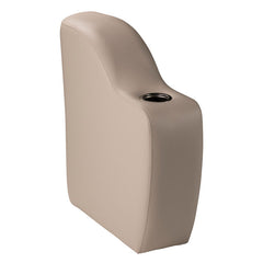 Lippert 433068 Pontoon Armrest 8.5" W x 28" H x 31" D - Right, Champagne