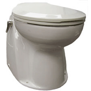 Raritan Atlantes Freedom w/ Vortex-Vac - Household Style - White - Freshwater Solenoid - Smart Toilet Control - 12v AVHWF01201