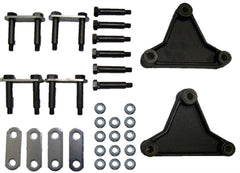 AP Products 014-121098 Tandem Axle Shackle Kit - 15" Tandem for 33" Axle Spacing 4" Tall EQ-310