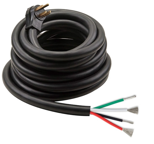 Southwire 50A15MOSE Surge Guard RV Flex50A Flexible Power Cord - 50A Male, 15' 6/3-8/1, SEOW 6" ROJ