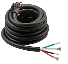 Southwire 50A30MOSE Surge Guard RV Flex50A Flexible Power Cord - 50A Male, 30' 6/3-8/1, SEOW 6" ROJ