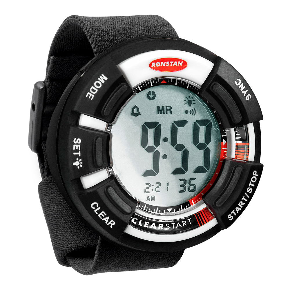 Ronstan Clear Start&#153; Race Timer - 65mm (2-9/16") - Black/White