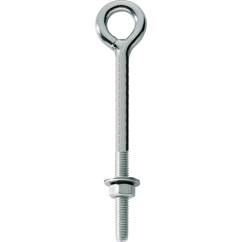 Ronstan Eye Bolt - Welded Eye - 3/8" Thread x 4" Long Stud