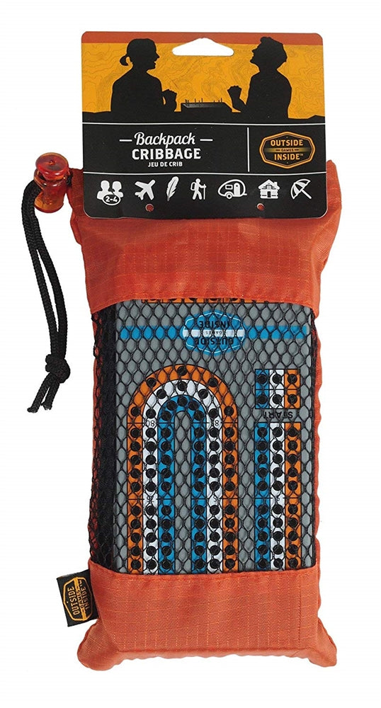 Outside Inside 99966 Backpack Cribbage Board