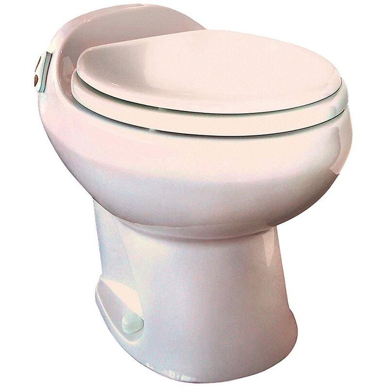 Thetford 19764 Aria Deluxe II Electric Flush RV Toilet - High, Bone