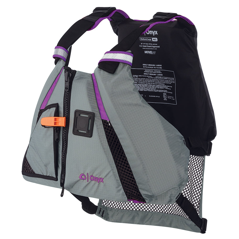 Onyx MoveVent Dynamic Paddle Sports Vest - Purple/Grey - M/L