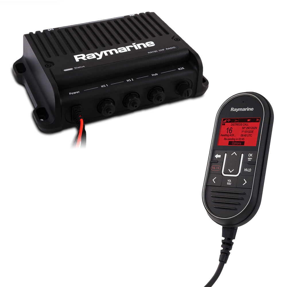 Raymarine Ray90 Modular Dual-Station VHF Black Box Radio System