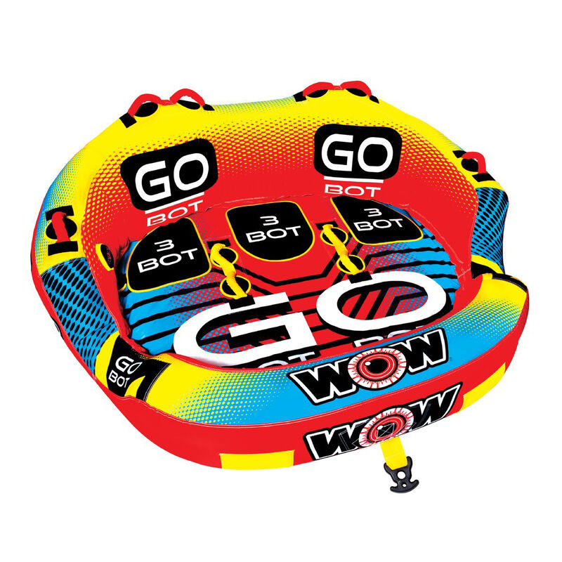 WOW Watersports 18-1050 Go Bot Series Towables - 3 Person Rider