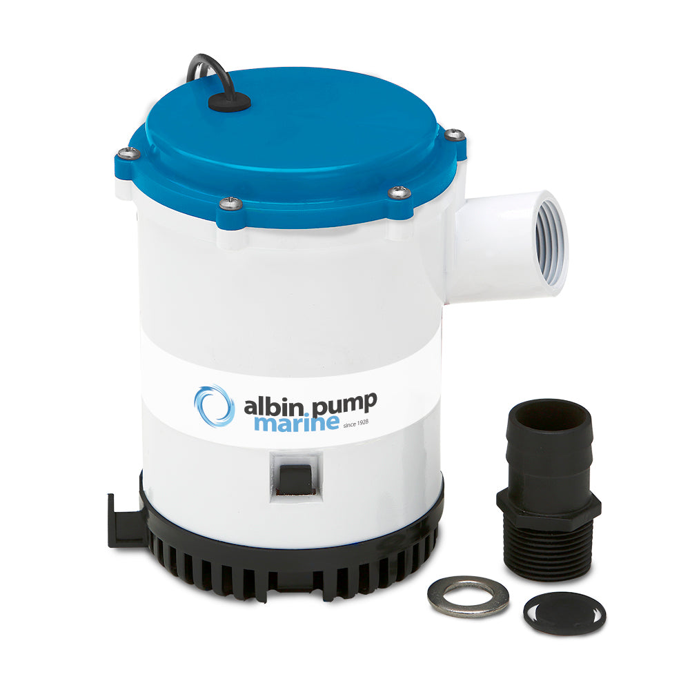 Albin Pump Bilge Pump Heavy Duty 1750 GPH - 12V