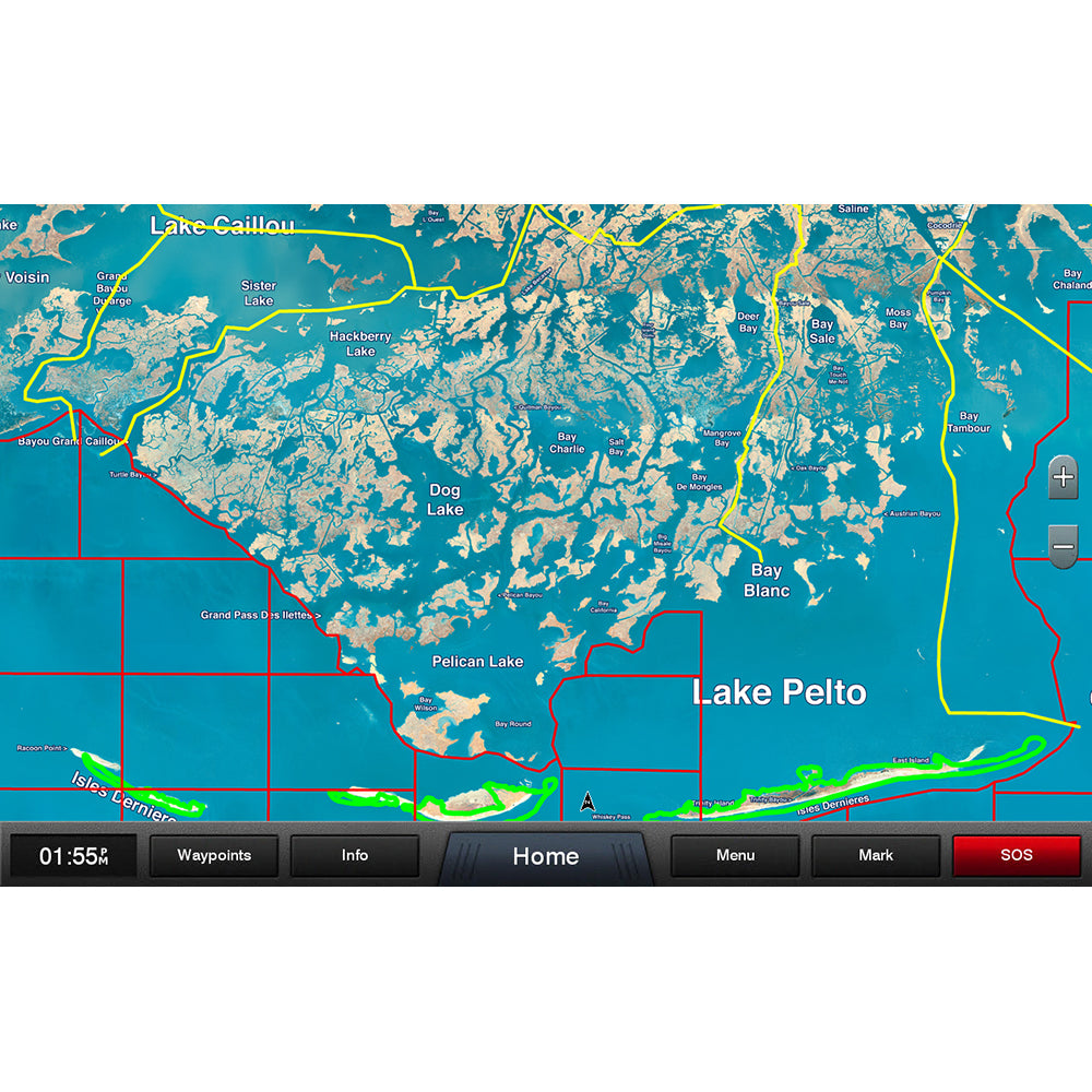 Garmin Standard Mapping&reg; - Louisiana Central Premium microSD&trade;/SD&trade; Card