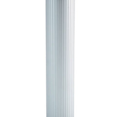 Garelick 75644 Quick Release Table Pedestal with Ribbed Stanchion Post - 9.25" H x 2.25" D