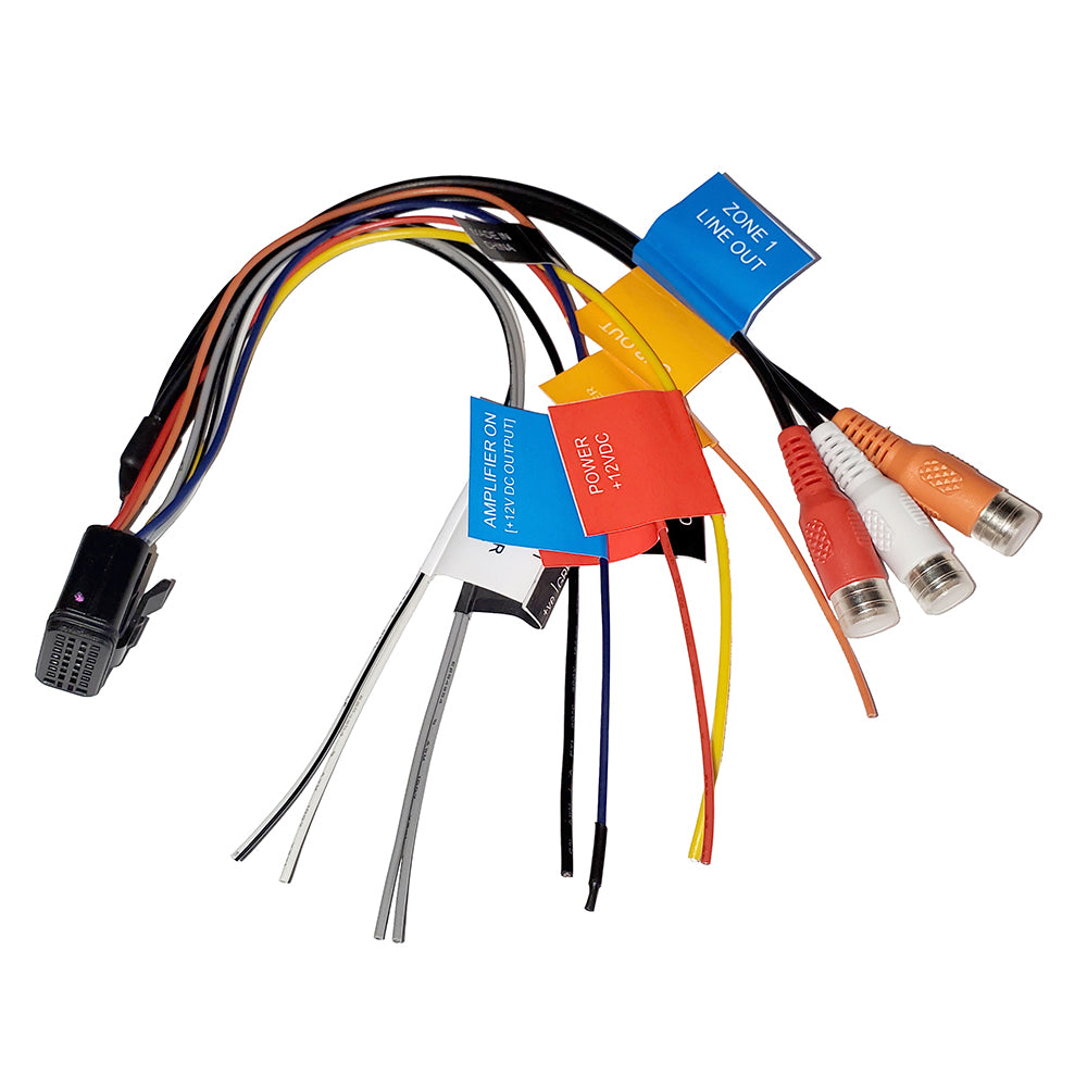 FUSION Wire Harness f/MS-SRX400 Stereo (D Port)