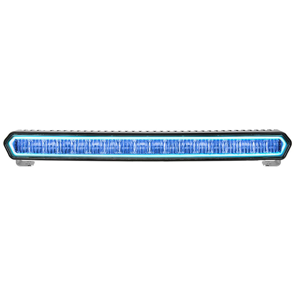 RIGID Industries SR-L Series 20" Off-Road LED Light Bar - Black w/Blue Halo Back Lighting