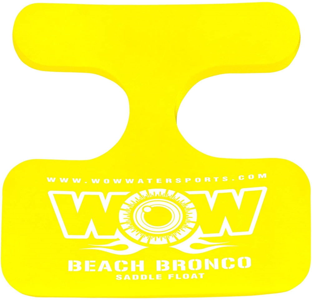 WOW Watersports 14-2150 Beach Bronco Pool Saddle Float - Yellow