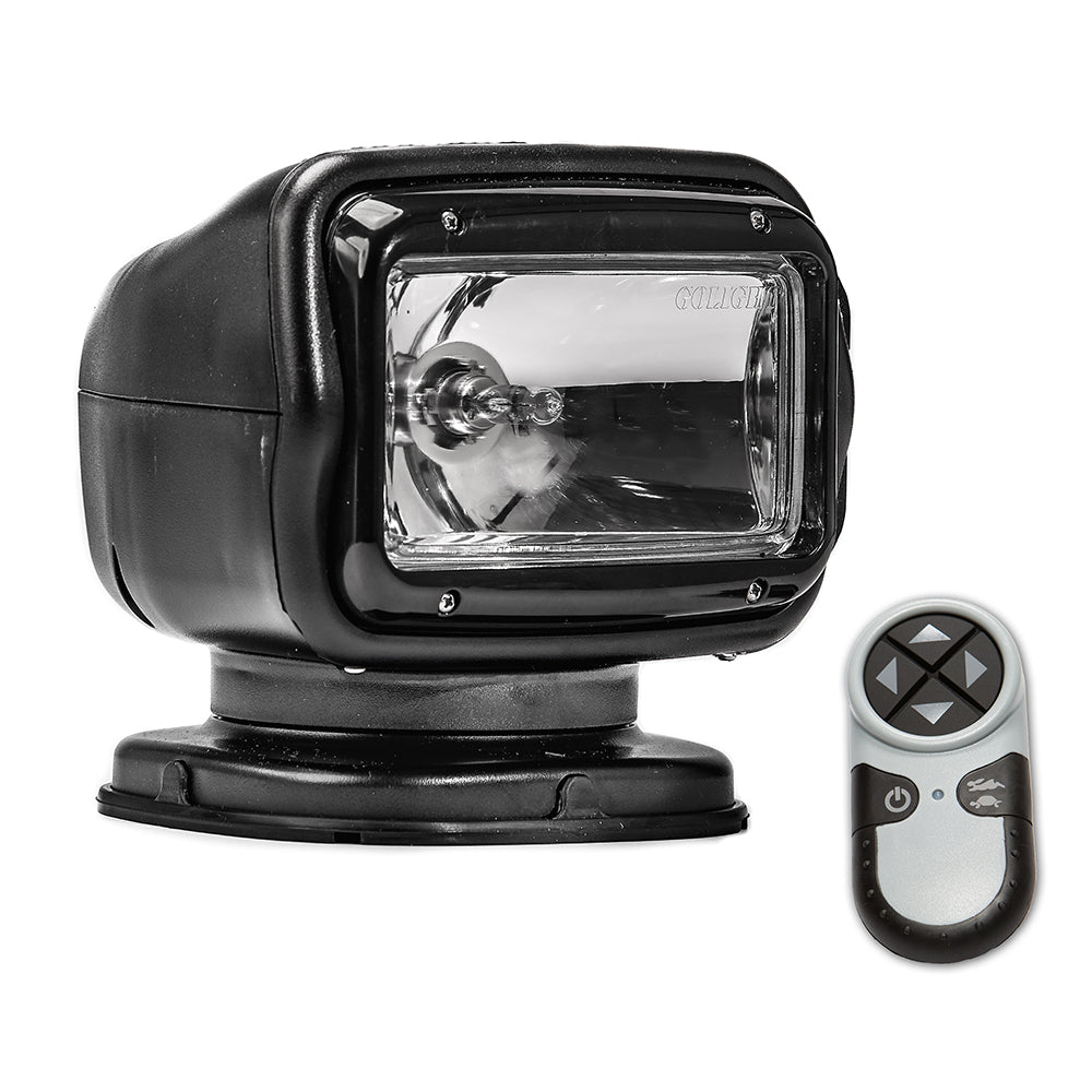 Golight Radioray GT Series Permanent Mount - Black Halogen - Wireless Handheld Remote