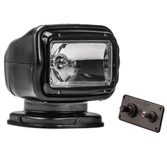 Golight Radioray GT Series Permanent Mount - Black Halogen - Hard Wired Dash Mount Remote